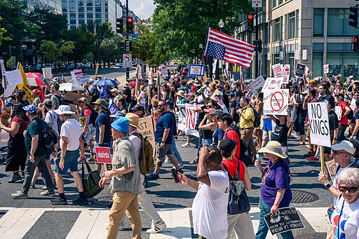 Free DC protest, September, 2025